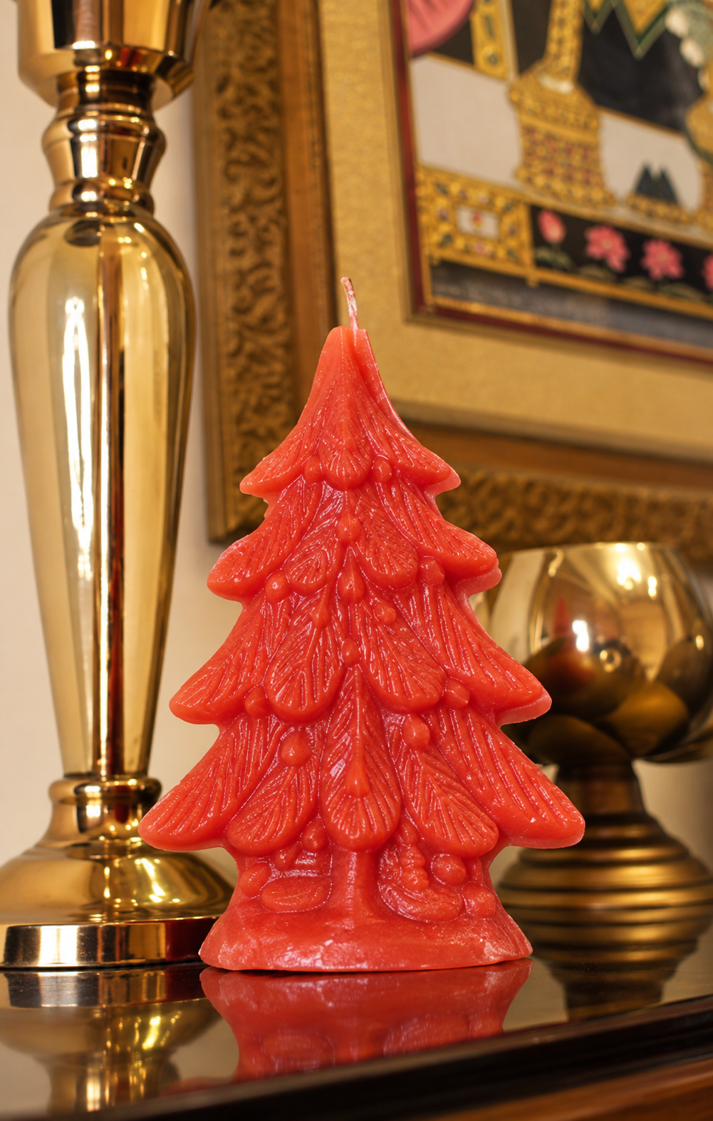 Christmas & New Year Candles (Box of 4)