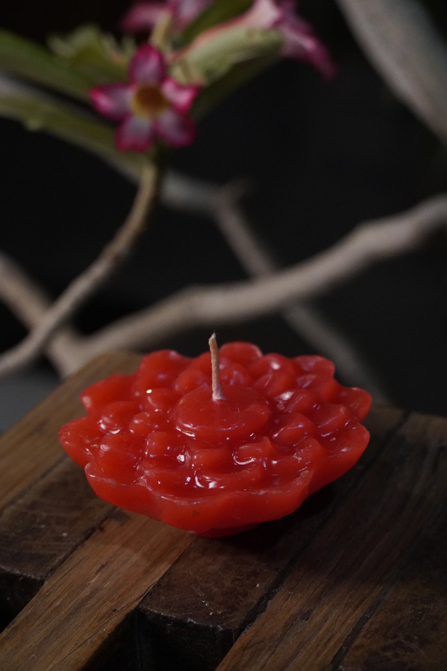 Floating Flower Candle