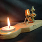 Handcrated Dhokra T-light Holder