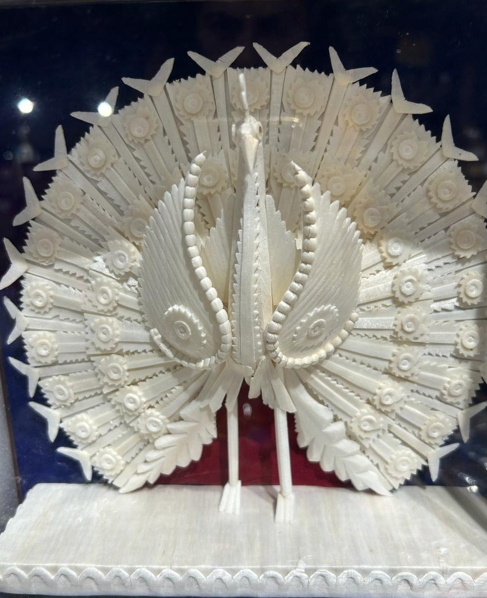 Sholapith Craft Peacock