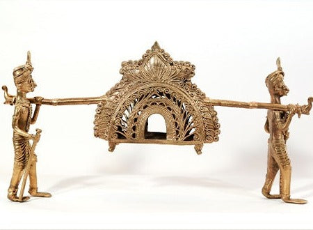 Handcrafted Dhokra Palanquin