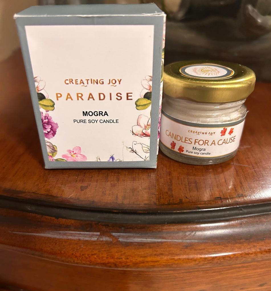 Paradise Mogra Pure Soy Candle