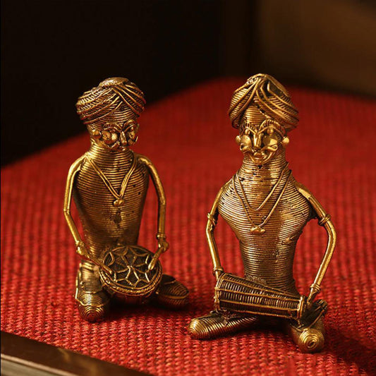 Dhokra Sitting Musicians