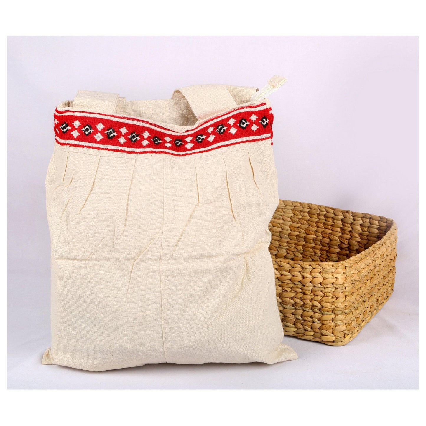 Toda Embroidery Tote Bag