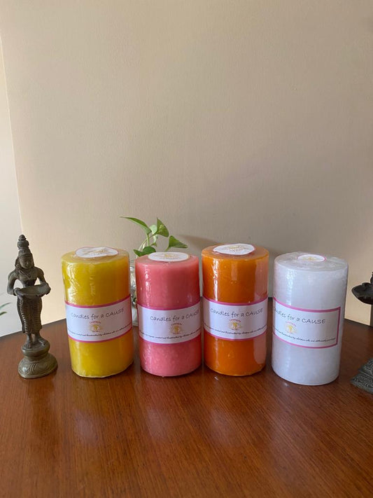 Pillar Candles - Large (Pack of 4)